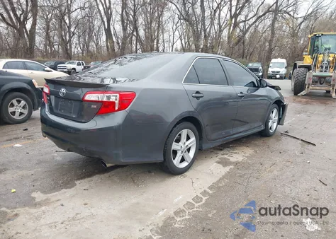 2012 Toyota Camry Se from USA, damaged, VIN 4T1BF1FK7CU119498